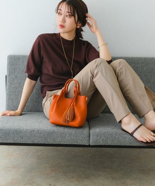 RODE SKO / ロデスコ ショルダーバッグ | ポーチ付タックミニショルダーバッグ | 詳細7