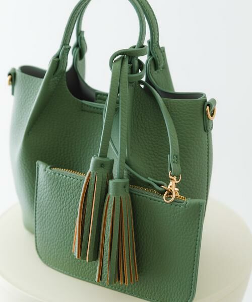 RODE SKO / ロデスコ ショルダーバッグ | ポーチ付タックミニショルダーバッグ | 詳細24