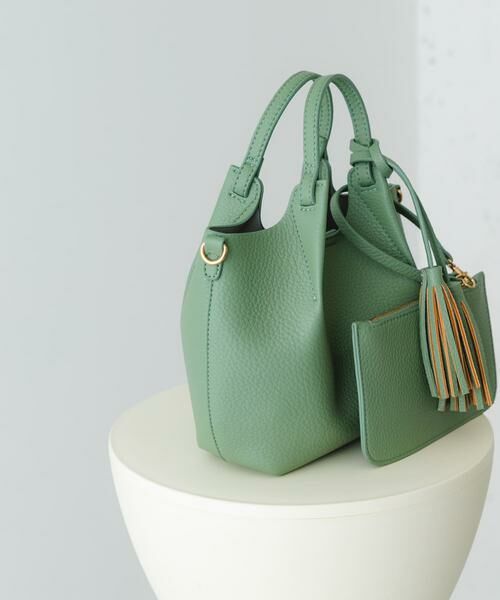 RODE SKO / ロデスコ ショルダーバッグ | ポーチ付タックミニショルダーバッグ | 詳細25