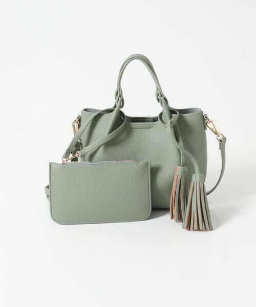 RODE SKO / ロデスコ ショルダーバッグ | ポーチ付タックミニショルダーバッグ | 詳細26