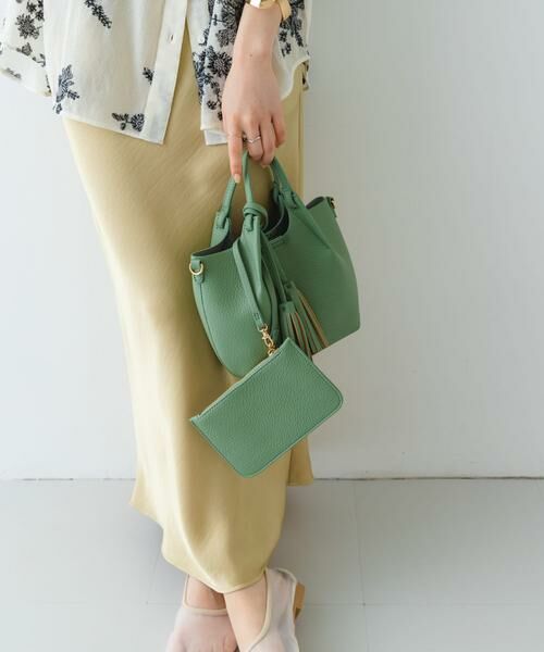 RODE SKO / ロデスコ ショルダーバッグ | ポーチ付タックミニショルダーバッグ | 詳細18