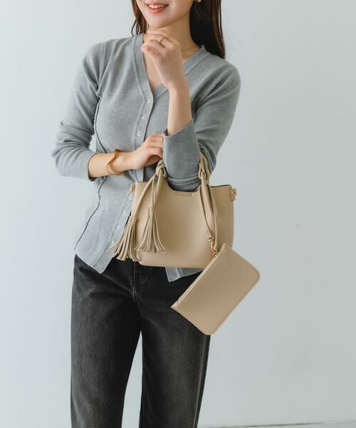 RODE SKO / ロデスコ ショルダーバッグ | ポーチ付タックミニショルダーバッグ | 詳細28