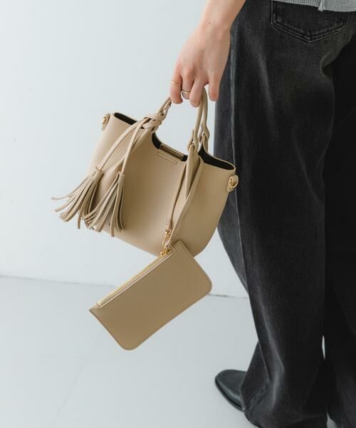 RODE SKO / ロデスコ ショルダーバッグ | ポーチ付タックミニショルダーバッグ | 詳細30