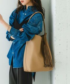 RODE SKO / ロデスコ トートバッグ | タッセル付シンプルワンハンドルトート
