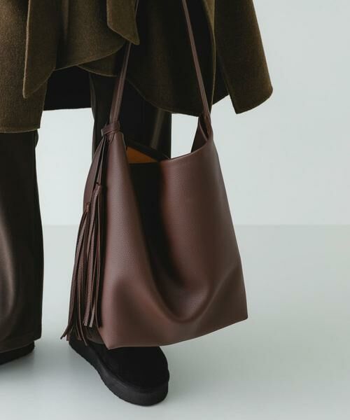 RODE SKO / ロデスコ トートバッグ | タッセル付シンプルワンハンドルトート | 詳細1