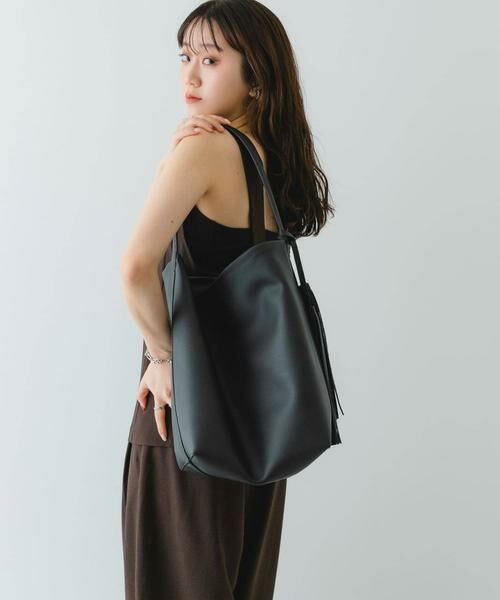 RODE SKO / ロデスコ トートバッグ | タッセル付シンプルワンハンドルトート | 詳細17