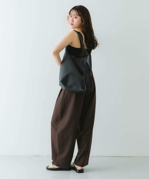 RODE SKO / ロデスコ トートバッグ | タッセル付シンプルワンハンドルトート | 詳細19