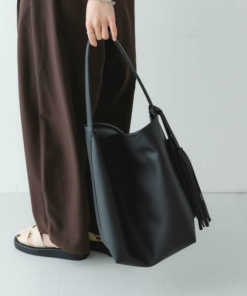 RODE SKO / ロデスコ トートバッグ | タッセル付シンプルワンハンドルトート | 詳細20