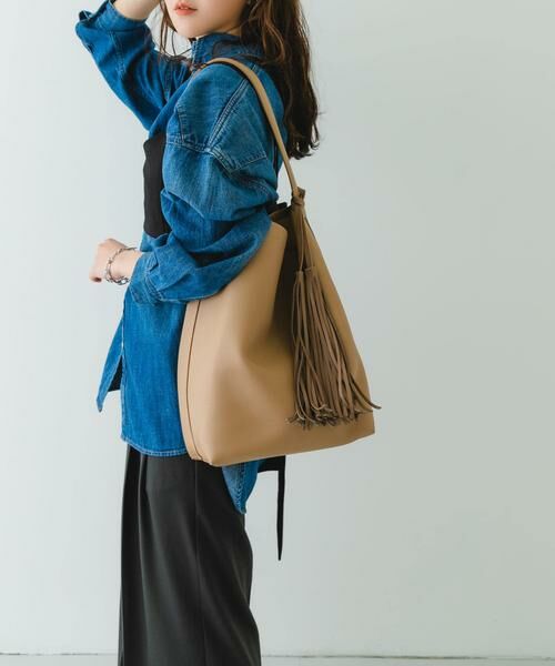 RODE SKO / ロデスコ トートバッグ | タッセル付シンプルワンハンドルトート | 詳細29