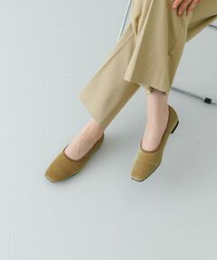 RODE SKO / ロデスコ バレエシューズ | 『MADE IN JAPAN』スクエアベロアメッシュフラット