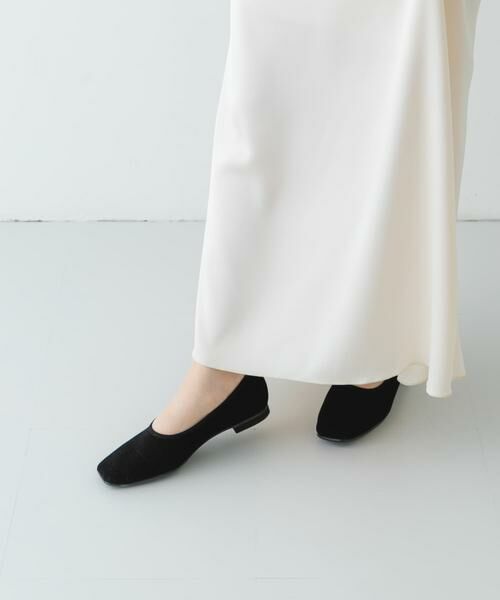 RODE SKO / ロデスコ バレエシューズ | 『MADE IN JAPAN』スクエアベロアメッシュフラット | 詳細10