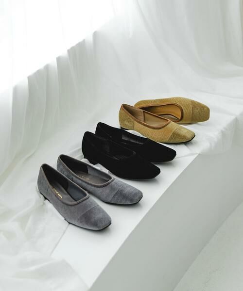 RODE SKO / ロデスコ バレエシューズ | 『MADE IN JAPAN』スクエアベロアメッシュフラット | 詳細17