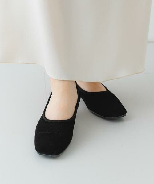RODE SKO / ロデスコ バレエシューズ | 『MADE IN JAPAN』スクエアベロアメッシュフラット | 詳細5