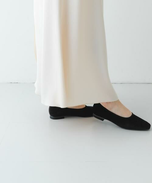 RODE SKO / ロデスコ バレエシューズ | 『MADE IN JAPAN』スクエアベロアメッシュフラット | 詳細8