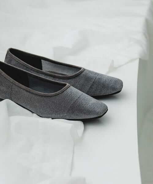 RODE SKO / ロデスコ バレエシューズ | 『MADE IN JAPAN』スクエアベロアメッシュフラット | 詳細27