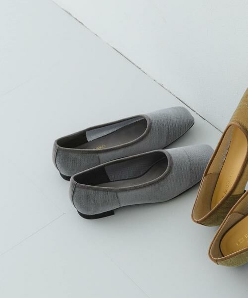 RODE SKO / ロデスコ バレエシューズ | 『MADE IN JAPAN』スクエアベロアメッシュフラット | 詳細30