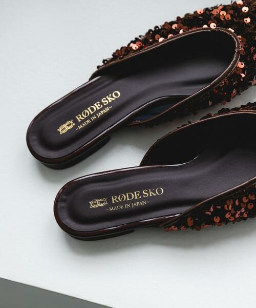 RODE SKO / ロデスコ シューズ | 『MADE IN JAPAN』スパンコールミュール | 詳細2