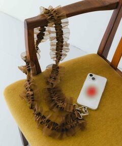 RODE SKO / ロデスコ モバイルケース | ギャザーチュールストラップ