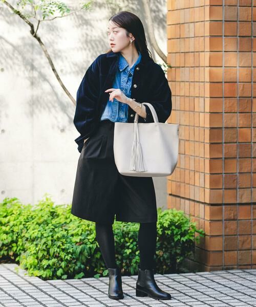 RODE SKO / ロデスコ トートバッグ | タッセル軽量2WAYシンプルトートバッグ | 詳細27