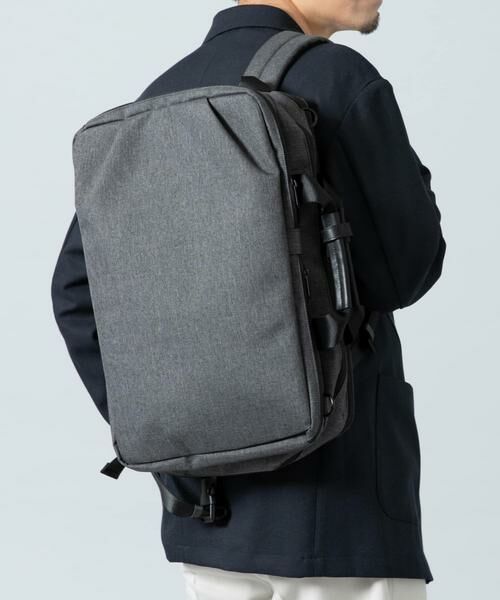 RODE SKO/ロデスコ 撥水タック3WAYリュックサック チャコールグレー one RODE SKO/ロデスコ 撥水タック3WAYリュックサック チャコールグレー one