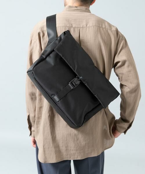 RODE SKO/ロデスコ 撥水フィドロックショルダーバッグ ブラック one RODE SKO/ロデスコ 撥水フィドロックショルダーバッグ ブラック one