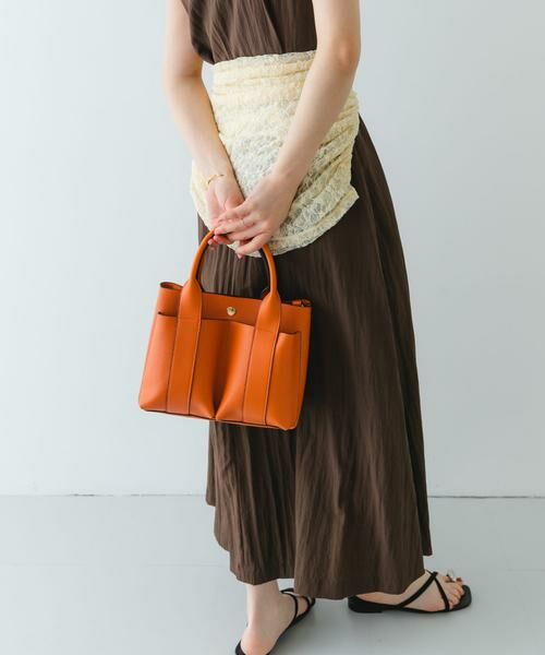 RODE SKO / ロデスコ トートバッグ | プチダブルポケットトートバッグ | 詳細5