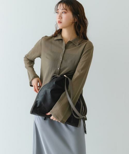 RODE SKO / ロデスコ ショルダーバッグ | ウォッシャブルドロストショルダーバッグ | 詳細1