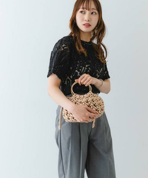 RODE SKO / ロデスコ ハンドバッグ | 編み込みリングバッグ | 詳細3