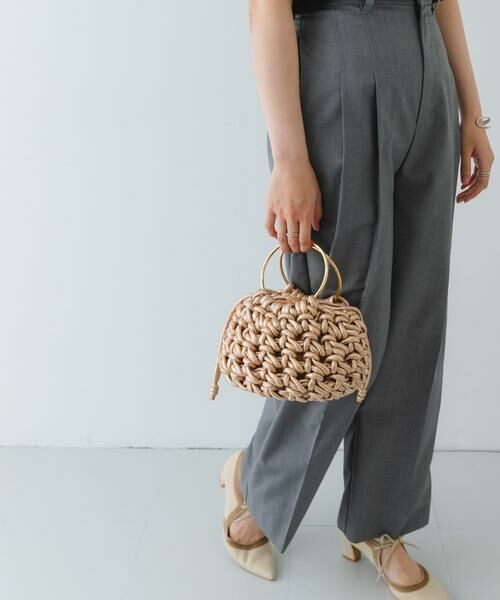 RODE SKO / ロデスコ ハンドバッグ | 編み込みリングバッグ | 詳細4