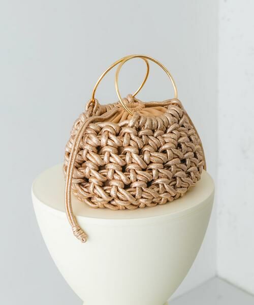RODE SKO / ロデスコ ハンドバッグ | 編み込みリングバッグ | 詳細9