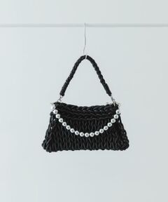 RODE SKO / ロデスコ ハンドバッグ | ボールチェーン付き編み込みバッグ