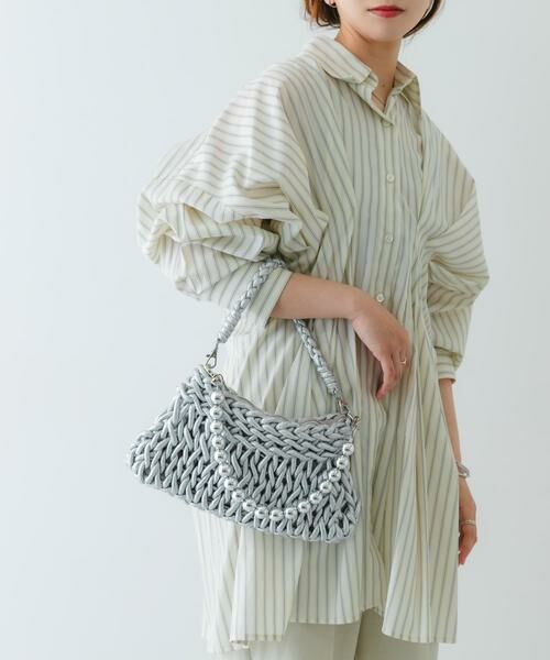 RODE SKO / ロデスコ ハンドバッグ | ボールチェーン付き編み込みバッグ | 詳細14