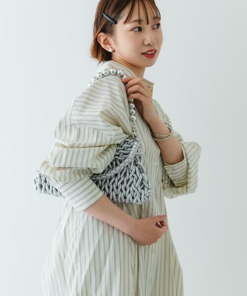 RODE SKO / ロデスコ ハンドバッグ | ボールチェーン付き編み込みバッグ | 詳細15