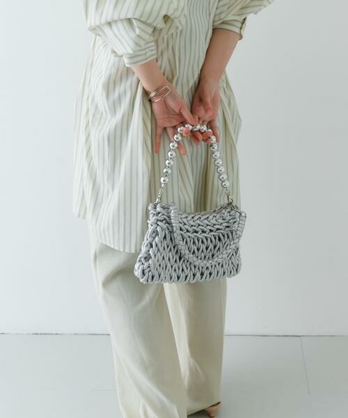 RODE SKO / ロデスコ ハンドバッグ | ボールチェーン付き編み込みバッグ | 詳細16