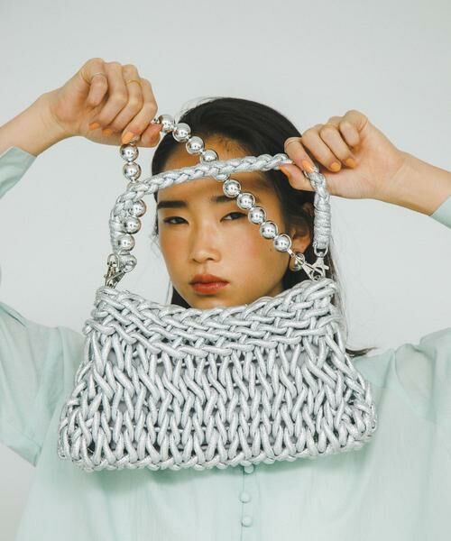 RODE SKO / ロデスコ ハンドバッグ | ボールチェーン付き編み込みバッグ | 詳細19