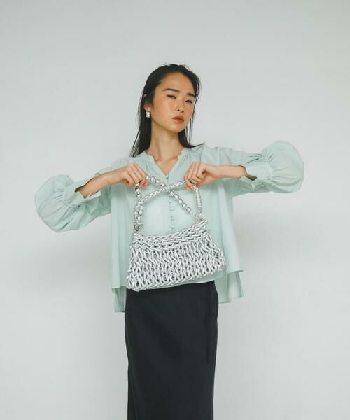 RODE SKO / ロデスコ ハンドバッグ | ボールチェーン付き編み込みバッグ | 詳細20