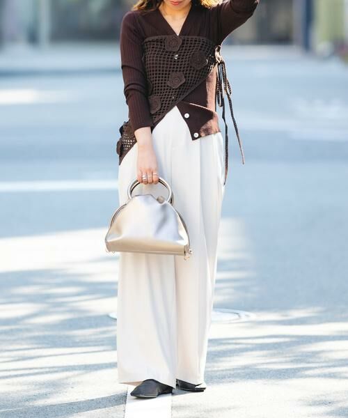 RODE SKO / ロデスコ ハンドバッグ | サークルハンドルドロストバッグ | 詳細5