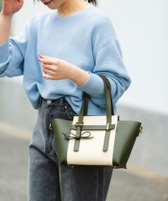 RODE SKO / ロデスコ トートバッグ | ミニキャンバスライクチャームトートバッグ