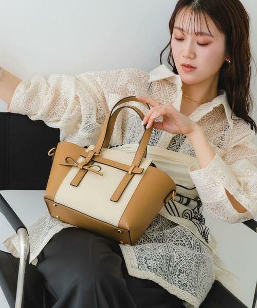 RODE SKO / ロデスコ トートバッグ | ミニキャンバスライクチャームトートバッグ | 詳細15