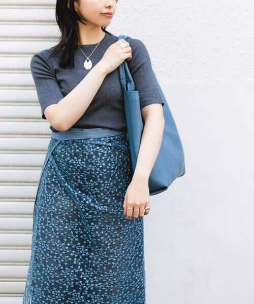 RODE SKO / ロデスコ トートバッグ | センターステッチVカットトートバッグ | 詳細1