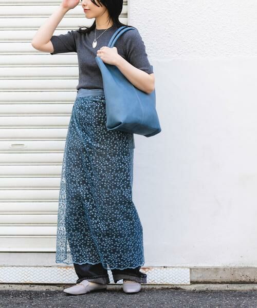 RODE SKO / ロデスコ トートバッグ | センターステッチVカットトートバッグ | 詳細2