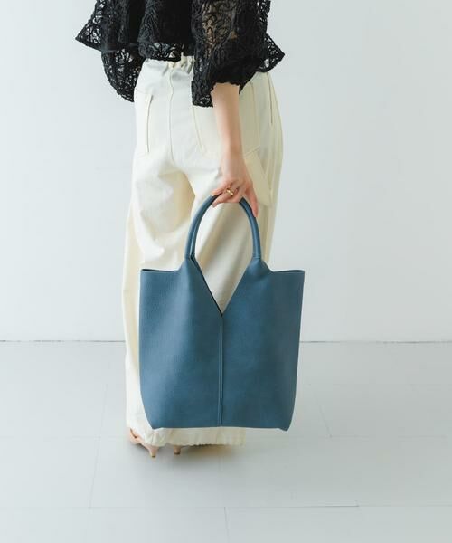 RODE SKO / ロデスコ トートバッグ | センターステッチVカットトートバッグ | 詳細4