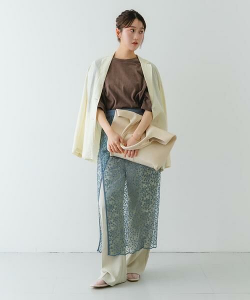 RODE SKO / ロデスコ トートバッグ | センターステッチVカットトートバッグ | 詳細14