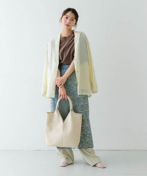 RODE SKO / ロデスコ トートバッグ | センターステッチVカットトートバッグ | 詳細17