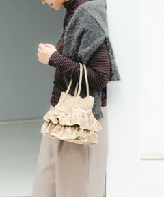 RODE SKO / ロデスコ ハンドバッグ | フリルショルダーハンドバッグ