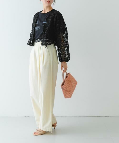 RODE SKO / ロデスコ ショルダーバッグ | フラワーレースバッグ | 詳細18