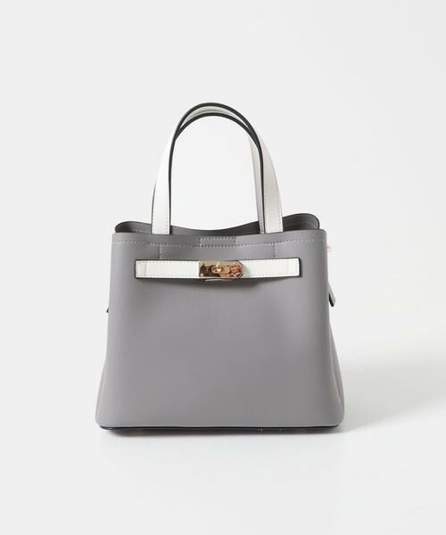 RODE SKO / ロデスコ ハンドバッグ | バイカラーベルトハンドバッグ | 詳細12