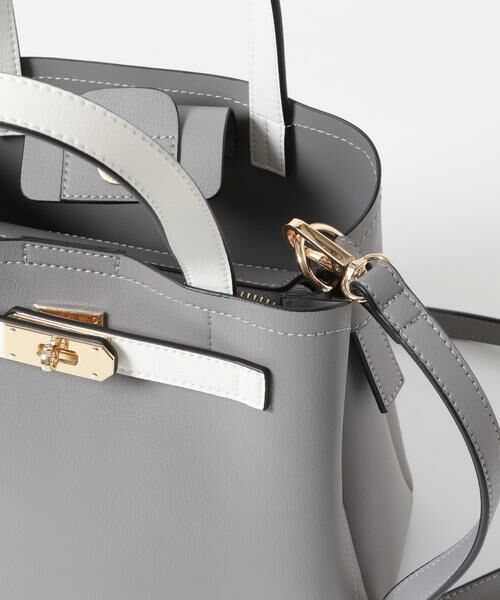 RODE SKO / ロデスコ ハンドバッグ | バイカラーベルトハンドバッグ | 詳細13