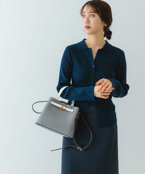 RODE SKO / ロデスコ ハンドバッグ | バイカラーベルトハンドバッグ | 詳細7