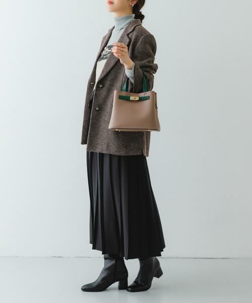 RODE SKO / ロデスコ ハンドバッグ | バイカラーベルトハンドバッグ | 詳細25